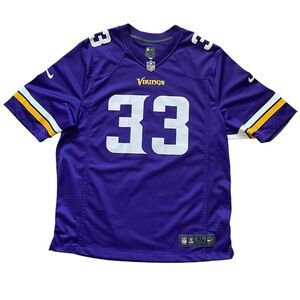 rare 2017 minnesota vikings dalvin cook 33 nfl football nike jersey shirt